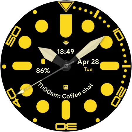 Скриншот 7 — Classic Analog - Watch face