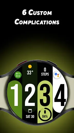 Скриншот 5 — Colors Fall - Watch face
