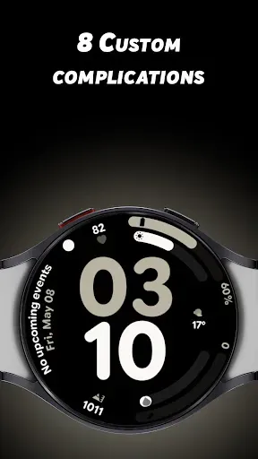 Скриншот 5 — Digital Arc 2 - Watch face