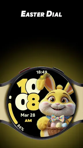 Скриншот 1 — Easter Dial - Watch face