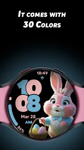 Скриншот 3 — Easter Dial - Watch face