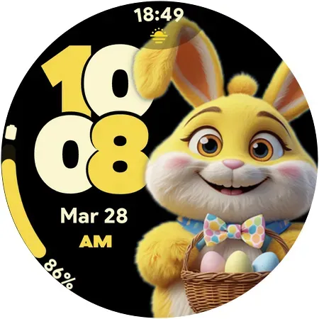 Скриншот 7 — Easter Dial - Watch face