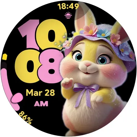 Скриншот 8 — Easter Dial - Watch face