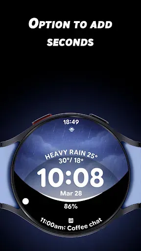Скриншот 3 — Horizon Weather - Watch face