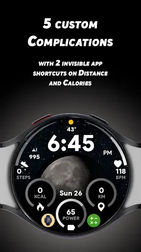 Скриншот 5 — Moon Dial - Watch face