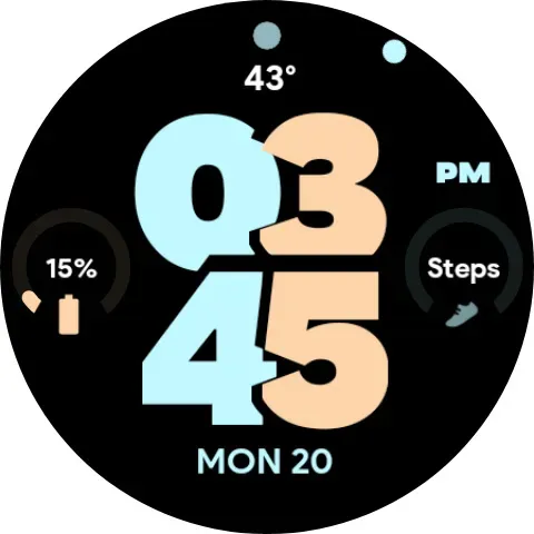 Скриншот 8 — Pixel Pro 2 - Watch face