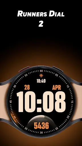 Скриншот 1 — Runners Dial 2 - Watch face
