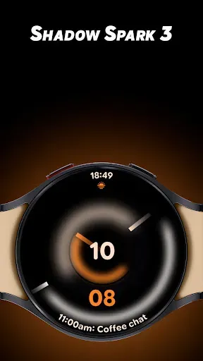 Скриншот 1 — Shadow Spark 3 - Watch face