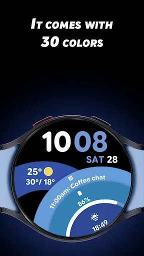 Скриншот 2 — Strap Dial 3 - Watch face