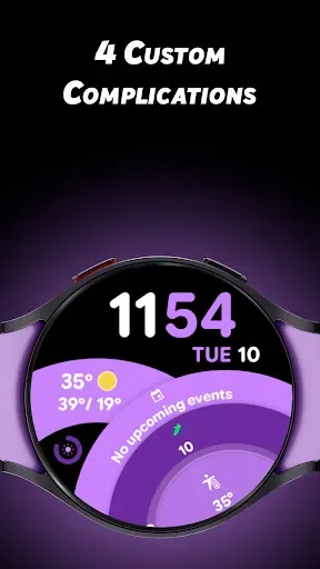 Скриншот 4 — Strap Dial 3 - Watch face