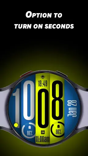 Скриншот 4 — Stretch Fall 2 - Watch face