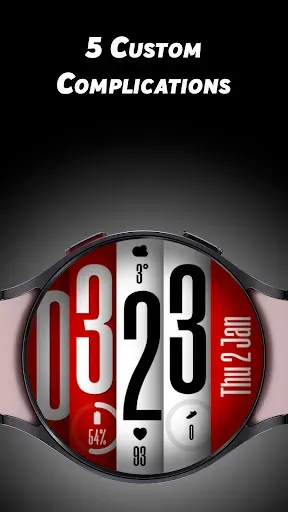 Скриншот 5 — Stretch Fall 2 - Watch face