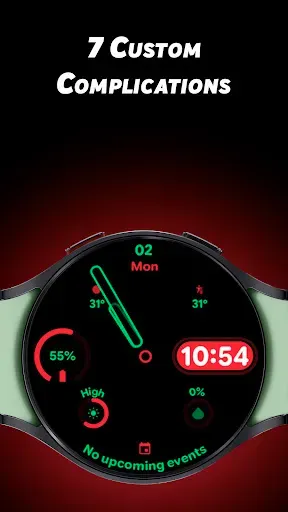 Скриншот 4 — Ultra Minimal 3 - Watch face