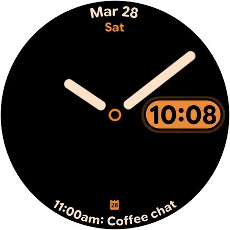 Скриншот 7 — Ultra Minimal 3 - Watch face
