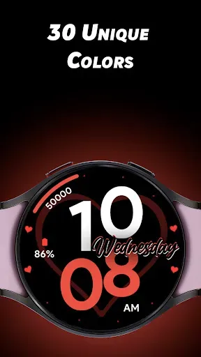 Скриншот 2 — Valentine Dial - Watch face