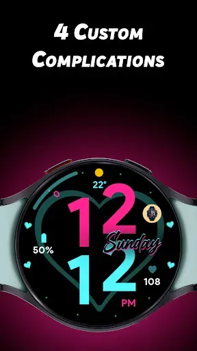 Скриншот 3 — Valentine Dial - Watch face