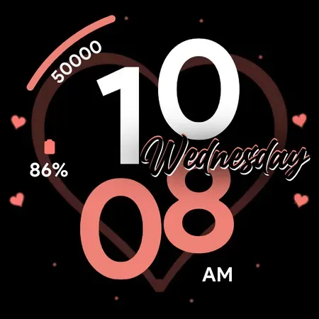 Скриншот 6 — Valentine Dial - Watch face