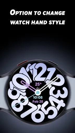 Скриншот 3 — Weather Nums - Watch face
