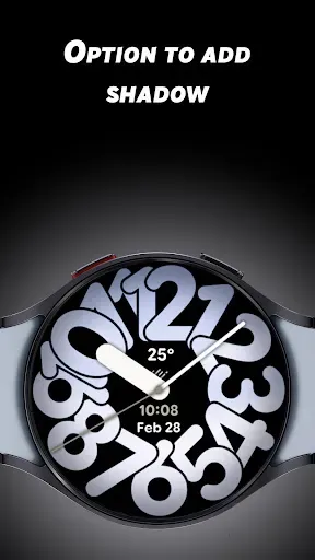 Скриншот 4 — Weather Nums - Watch face