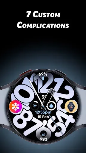 Скриншот 5 — Weather Nums - Watch face