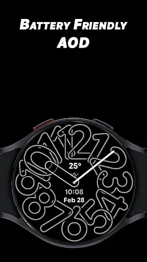 Скриншот 6 — Weather Nums - Watch face