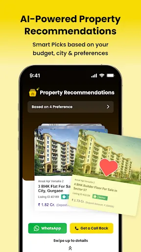 Скриншот 2 — Square Yards-Buy, Rent, Invest
