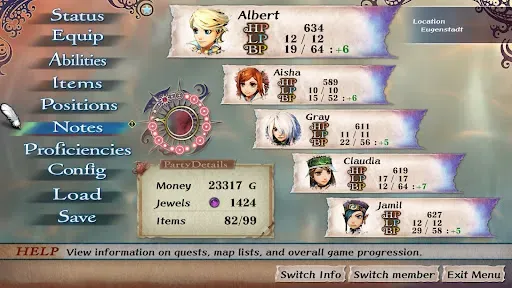 Скриншот 8 — Romancing SaGa -Minstrel Song-