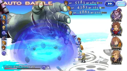 Скриншот 8 — FINAL FANTASY DIMENSIONS II