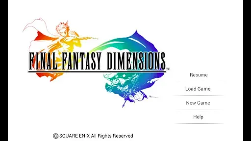 Скриншот 1 — FINAL FANTASY DIMENSIONS