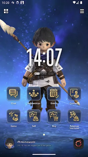 Скриншот 2 — FINAL FANTASY XIV Companion