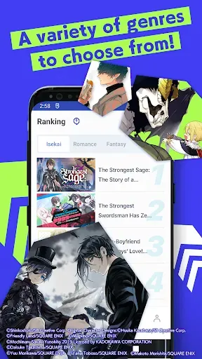 Скриншот 4 — Manga UP!