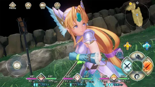 Скриншот 2 — Trials of Mana