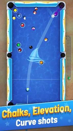 Скриншот 5 — 8 Ball Shoot It All - 8 Pool