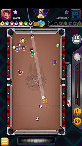 Скриншот 8 — 8 Ball Shoot It All - 8 Pool