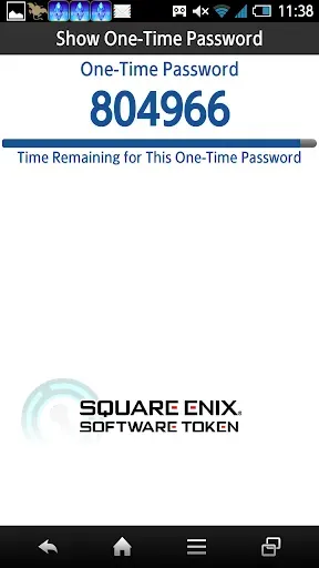 Скриншот 1 — SQUARE ENIX Software Token