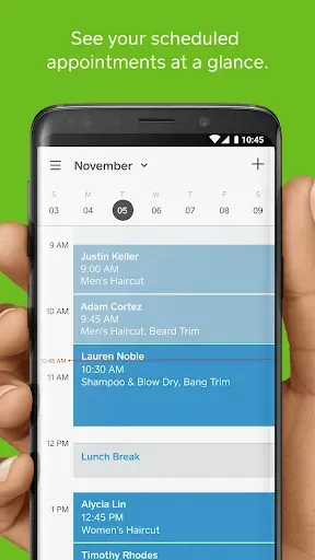 Скриншот 1 — Square Appointments Beta