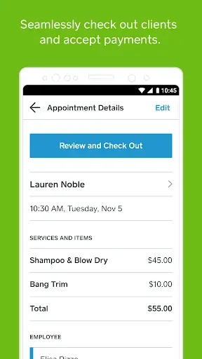 Скриншот 2 — Square Appointments Beta