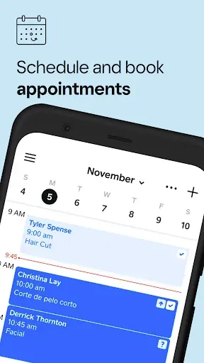 Скриншот 2 — Square Appointments: Scheduler