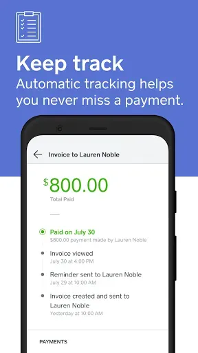 Скриншот 6 — Square Invoices Beta