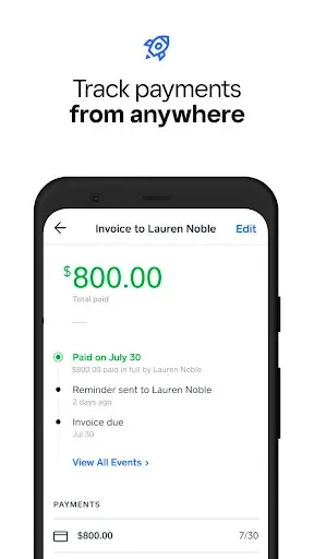 Скриншот 6 — Square Invoices: Invoice Maker
