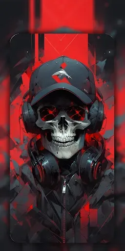 Скриншот 5 — Cool Skull Wallpaper Live 4K
