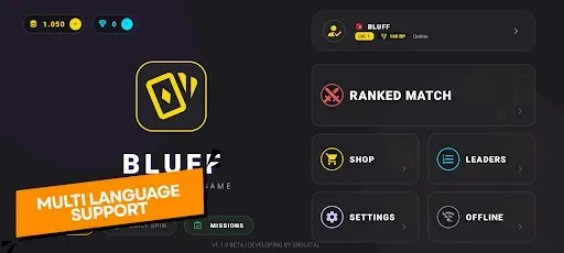 Скриншот 2 — Bluff Legends Online Card Game