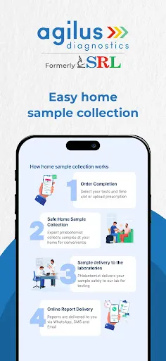 Скриншот 3 — Agilus Diagnostics -Blood Test
