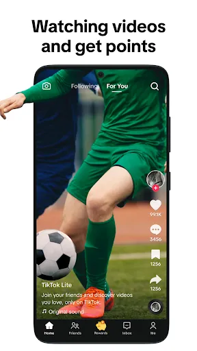 Скриншот 1 — TikTok Lite