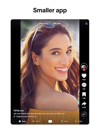 Скриншот 4 — TikTok Lite