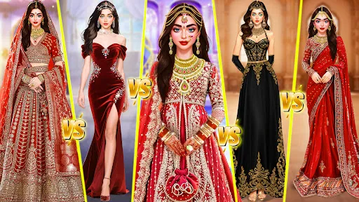 Скриншот 7 — Indian Wedding Dress Up Bridal