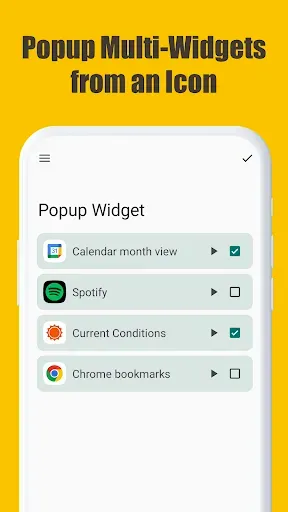 Скриншот 2 — Popup Widget