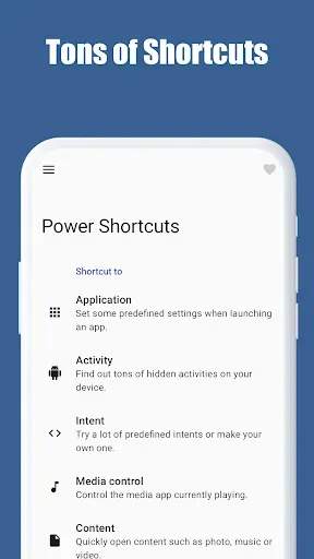 Скриншот 1 — Power Shortcuts