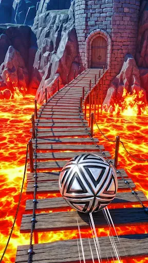 Скриншот 3 — Rollance Sky Ball Runner 3D