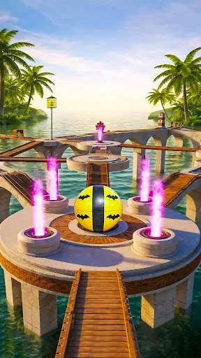 Скриншот 4 — Rollance Sky Ball Runner 3D